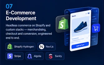 E-Commerce Development services by BeginTech